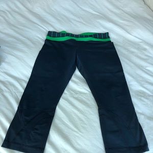 Lululemon cropped Capri running pants